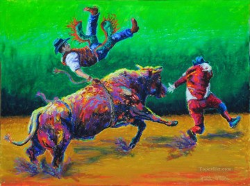 Sport Painting - corrida Double Jeopardy impressionists